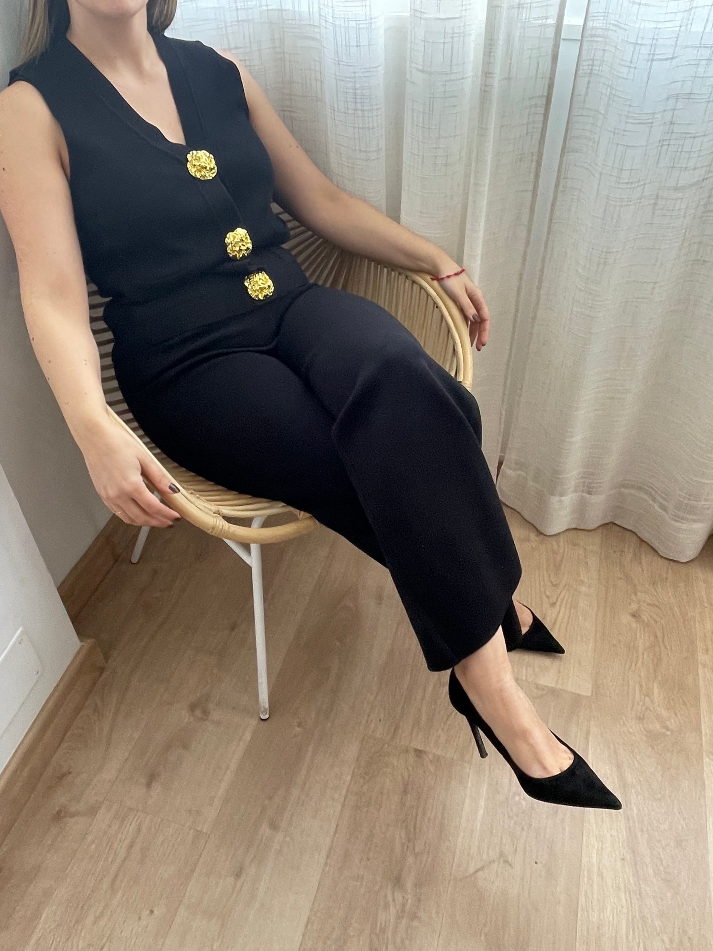 Conjunto Clavel negro