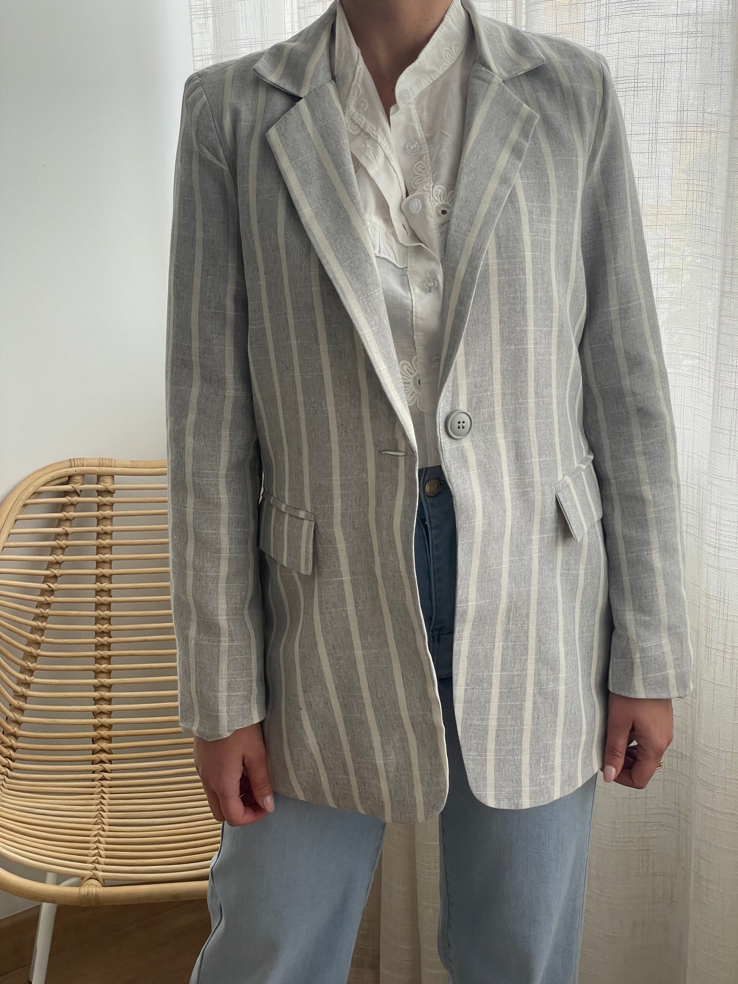 Blazer Mónaco Gris