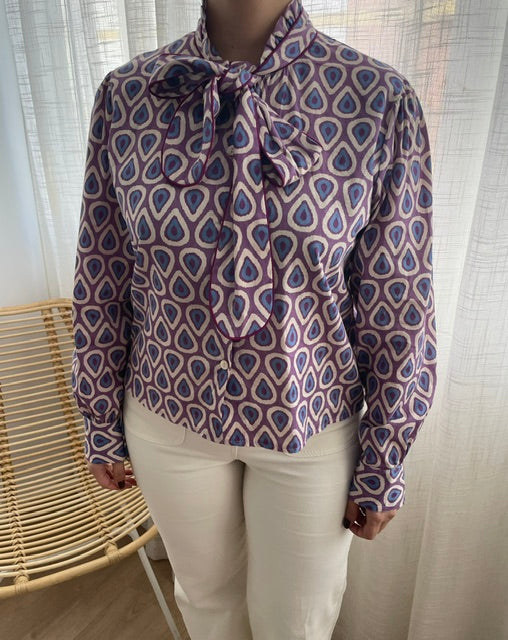 Camisa Pavo Real Púrpura