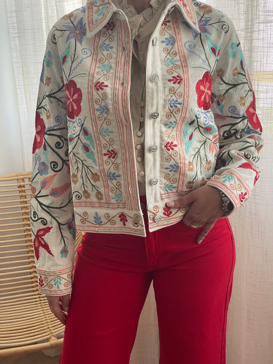 Chaqueta Primavera blanca