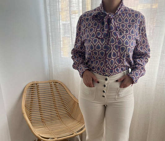 Camisa Pavo Real Púrpura