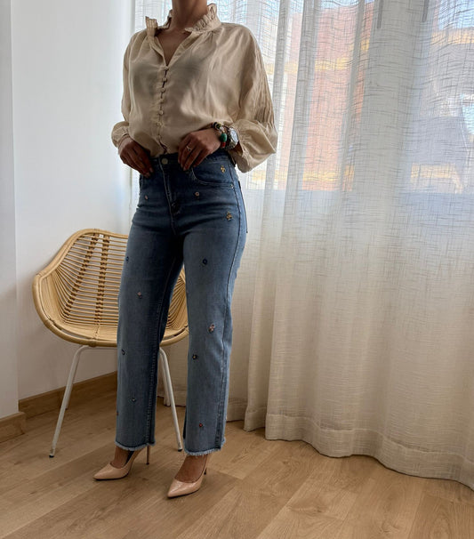 Jeans Silvestre Azul