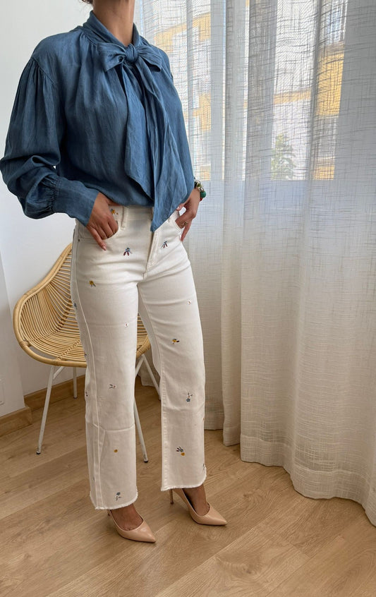 Jeans Silvestre Azulado